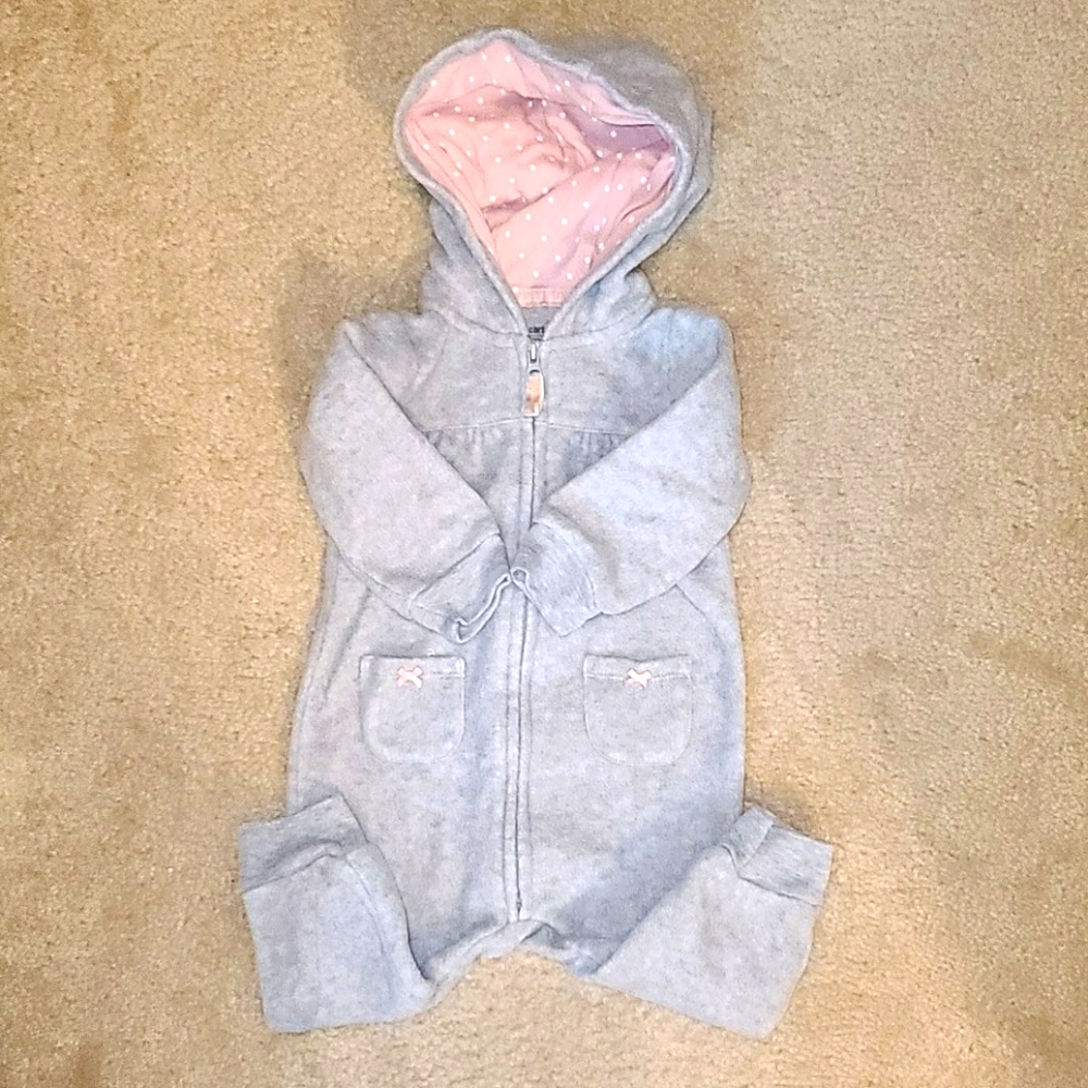 Carter's Koala Fleece Hooded Jumpsuit